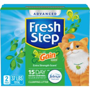 Fresh Step Advanced Clumping Litter with Febreze Freshness