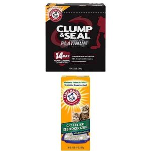 ARM & HAMMER Clump & Seal Platinum Cat Litter