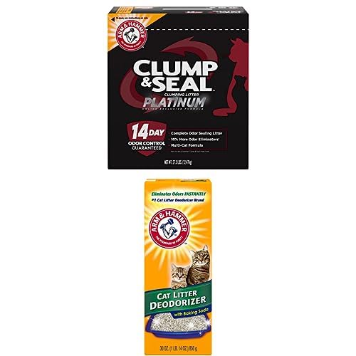 ARM & HAMMER Clump & Seal Platinum Cat Litter