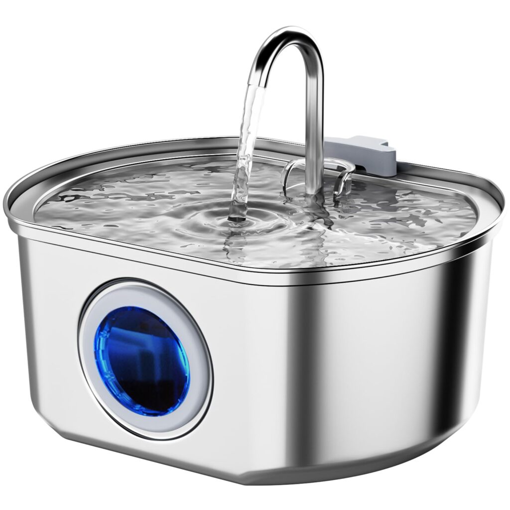 Cat Water Fountain Stainless Steel 108oz