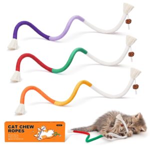 Potaroma Cat Toys Chew Ropes 3Pcs