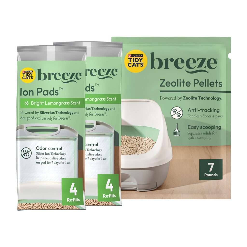 Tidy Cats Breeze Litter System Cat Refill Bundle