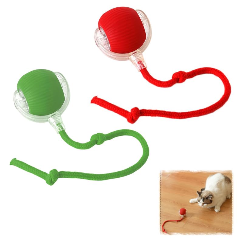 GOFULLHOME Upgrade Interactive Cat Toy Balls