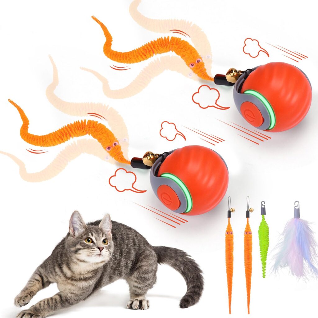 BABORUI Interactive Cat Toy Ball
