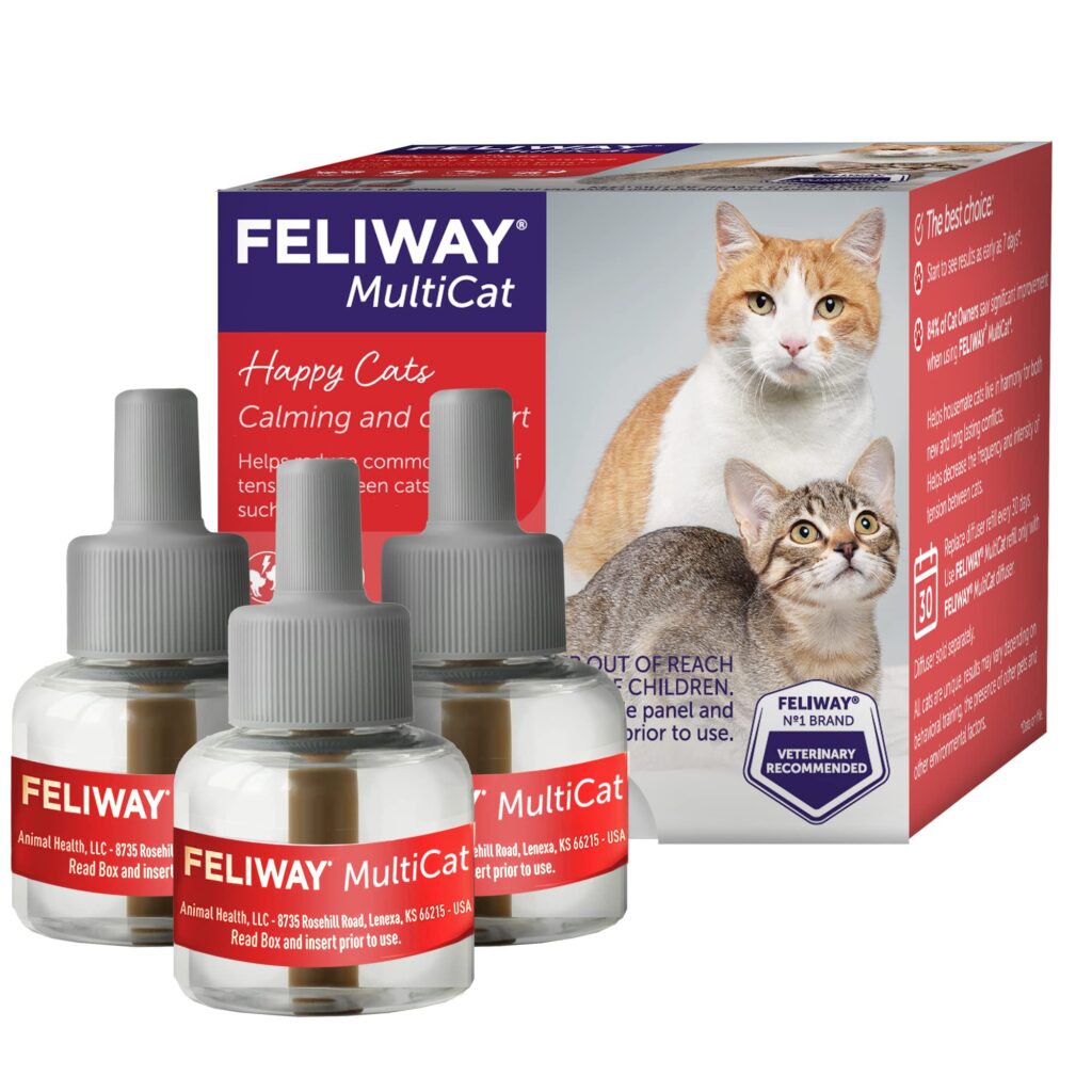 FELIWAY MultiCat 3 x 30 Day Cat Calming Refills