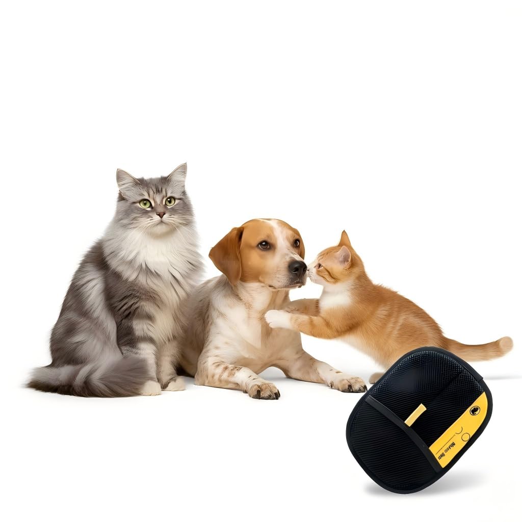 SSHTALCY Pet Hair Removal Gloves