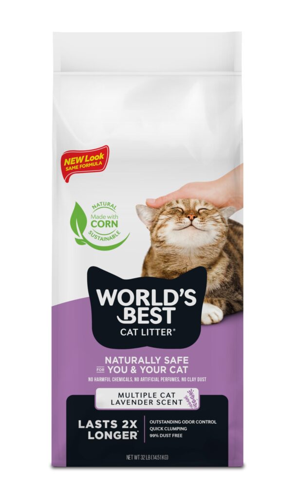 WORLD'S BEST CAT LITTER Multiple Cat Lavender Scented