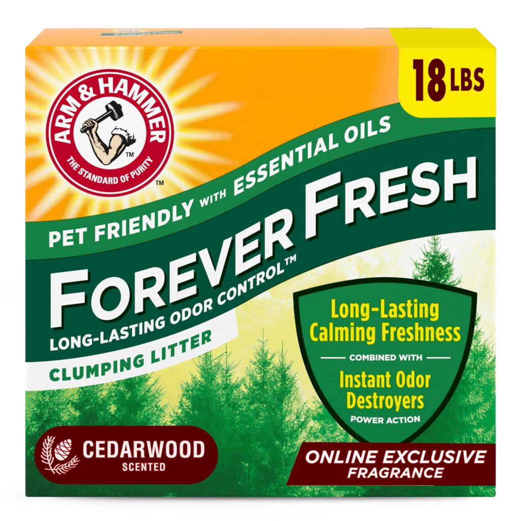 Arm & Hammer Forever Fresh Clumping Cat Litter Lavender