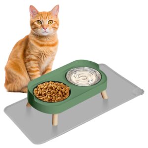 Elevated Cat Bowl Set