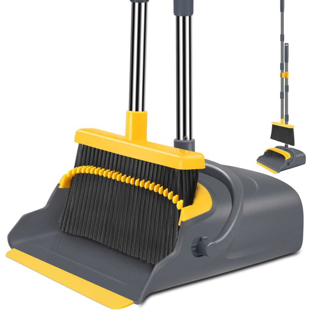 kelamayi Upgrade Broom and Dustpan Set