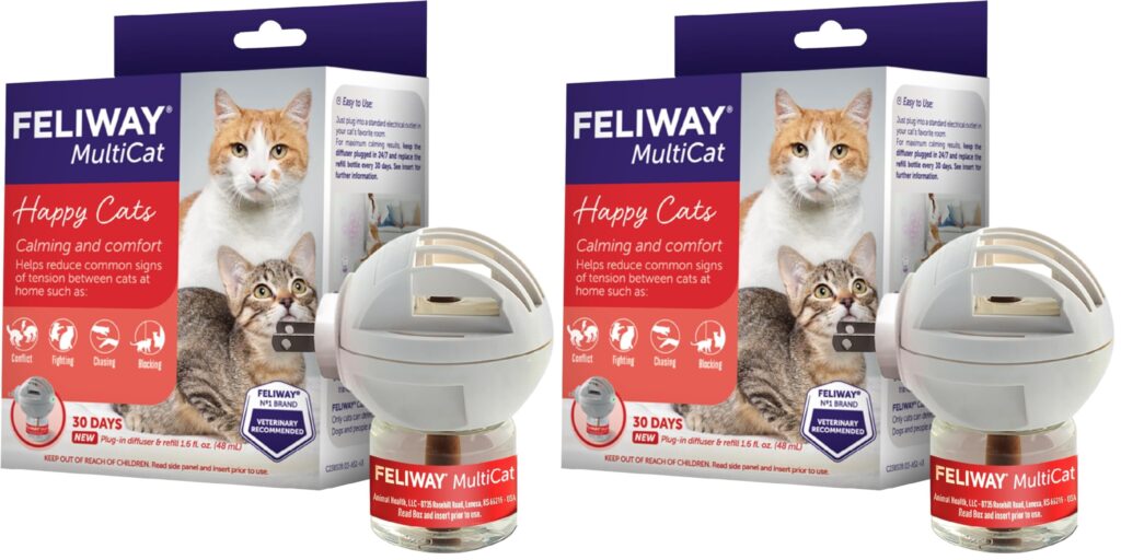 FELIWAY MultiCat Pheromone Diffuser Starter Kit