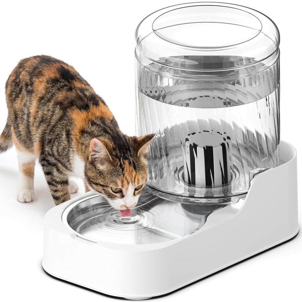 JUNSPOW Automatic Cat Water Dispenser