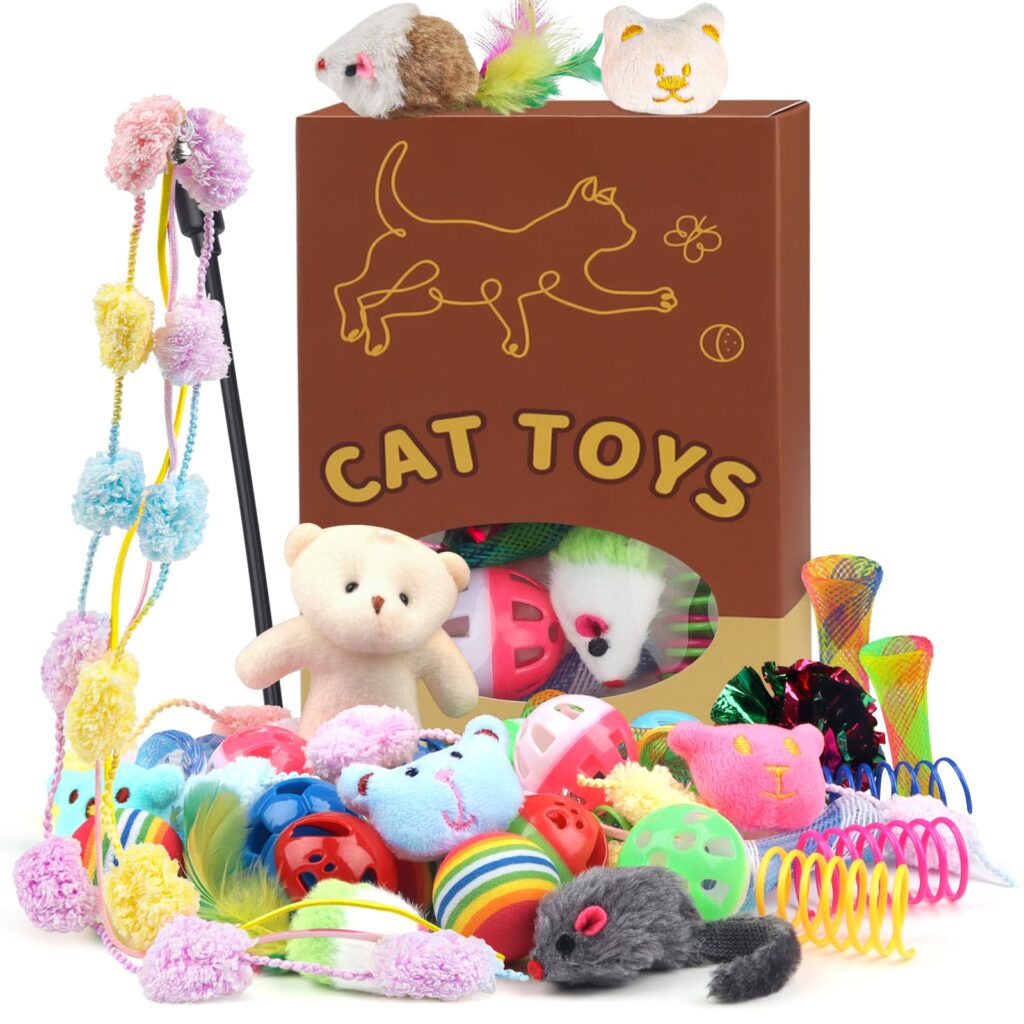 QUOZUO Cat Toy Kitten Toys Set