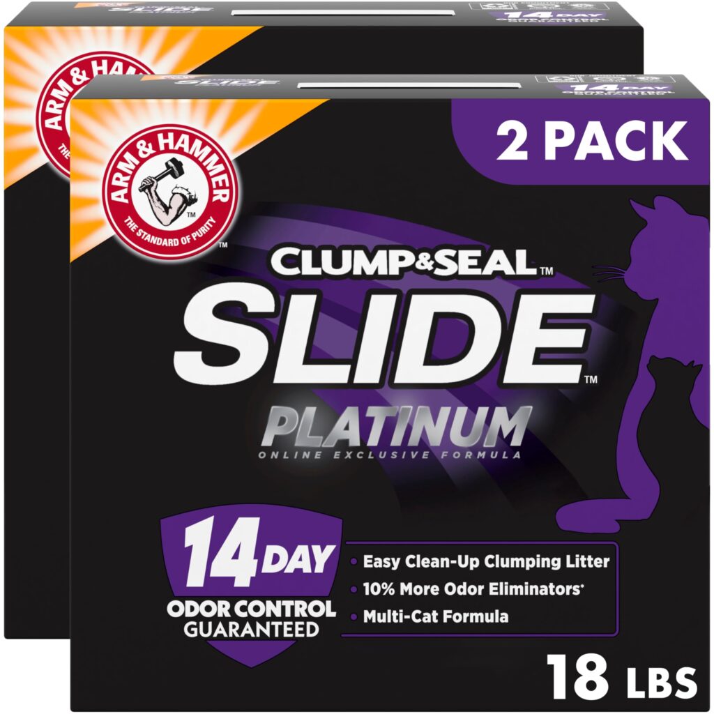 ARM & Hammer Clump & Seal Platinum Cat Litter