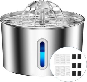 Cat Water Fountain Stainless Steel
