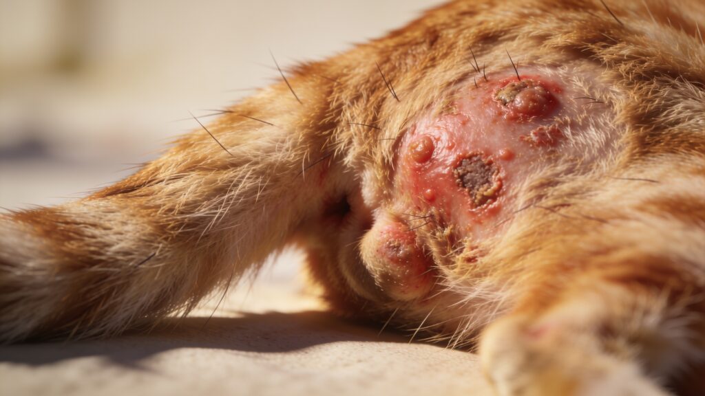 Identifying and Treating Cat Skin Conditions