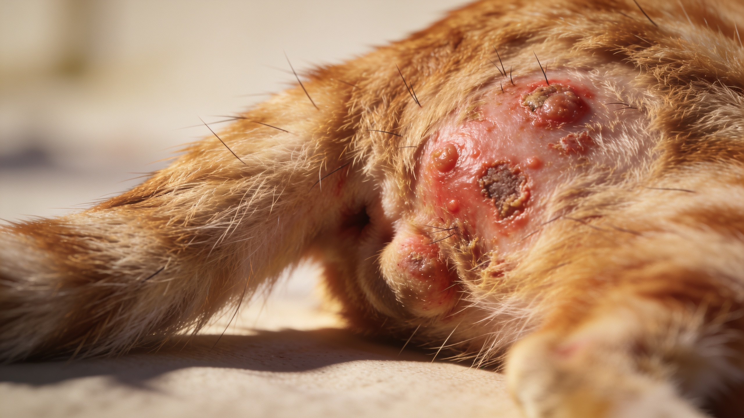 Identifying and Treating Cat Skin Conditions