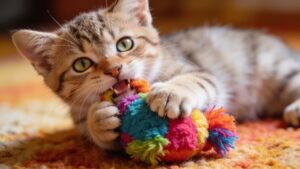 Managing Mouthing Behavior in Young Kittens