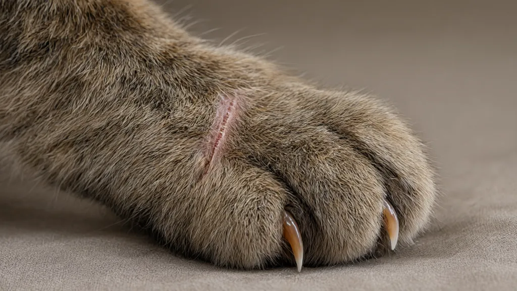 First Aid for Cat Claw Injuries