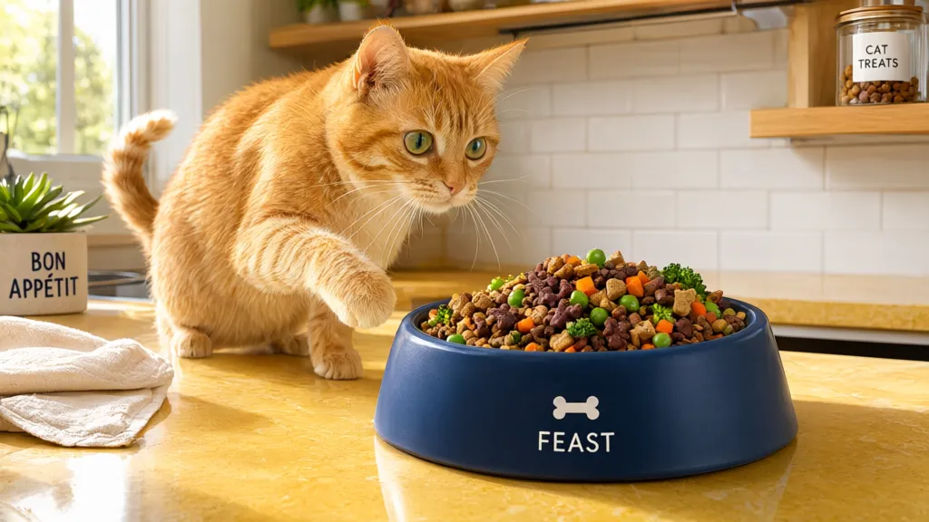 Managing Cat Obesity with a Balanced Diet