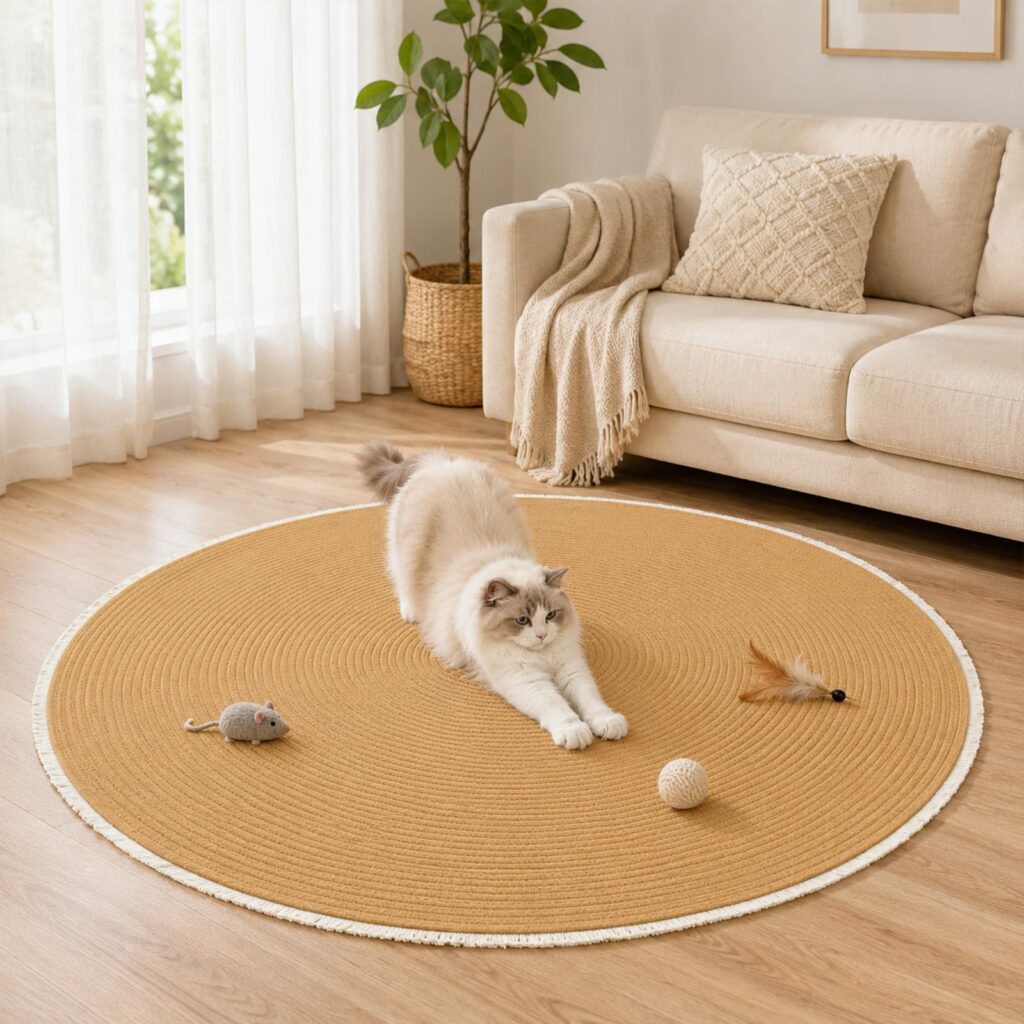 Nuanchu Cat Scratch Rug