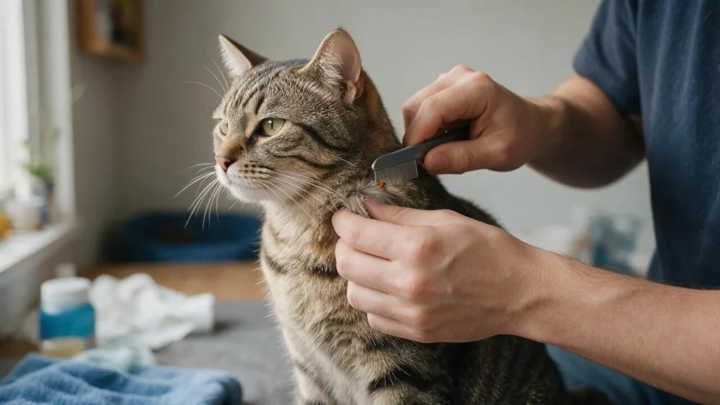 Dealing with Common Parasites in Cat Fur