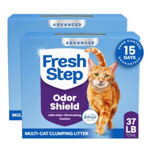 Fresh Step Advanced Odor Shield Multi Cat Clumping Cat Litter